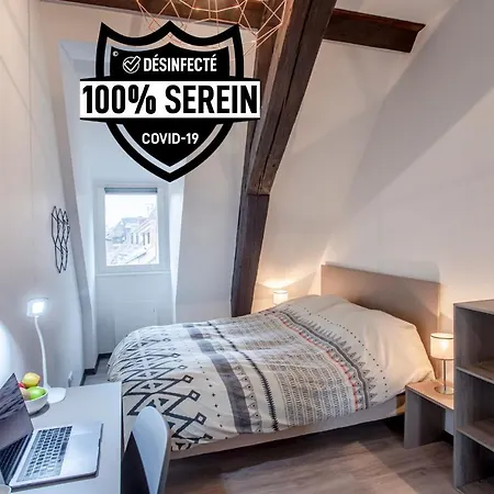 #cnj - Chez Juliette Et Nicolas- Centre Historique - Au Calme - Wifi - Tout Confort Apartment